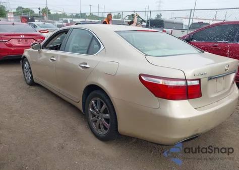 2007 Lexus Ls 460 z USA, uszkodzony, nr VIN JTHBL46F775033849